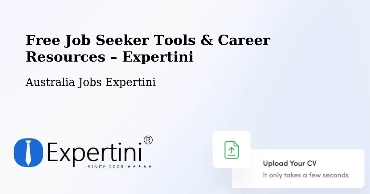 Free Job Seeker Tools & Career Resources – Hillman - Hillman, Australia Jobs Expertini